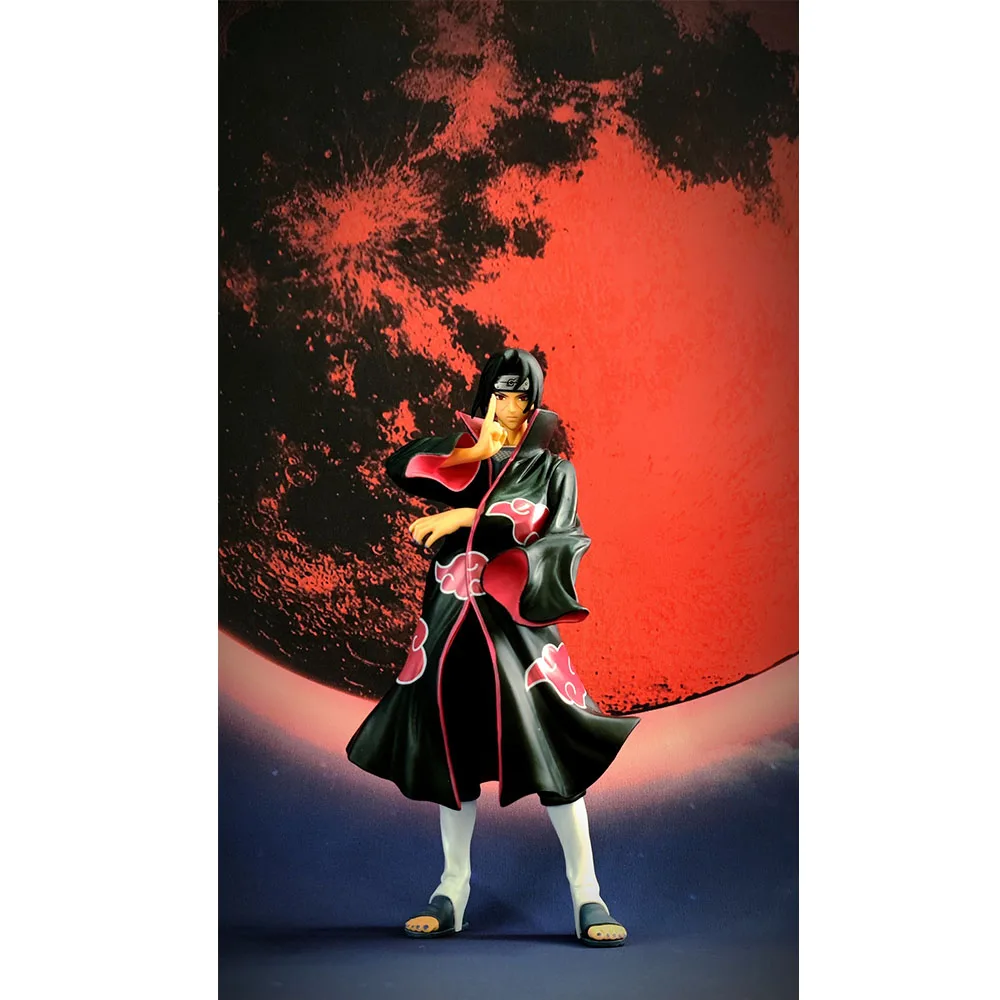 17CM Figurka Uchiha Itachi Anime NARUTO Shippuden Wyścig Walka Animacja Model Zabawka Prezent Kolekcja Dekoracja Ozdoby PVC