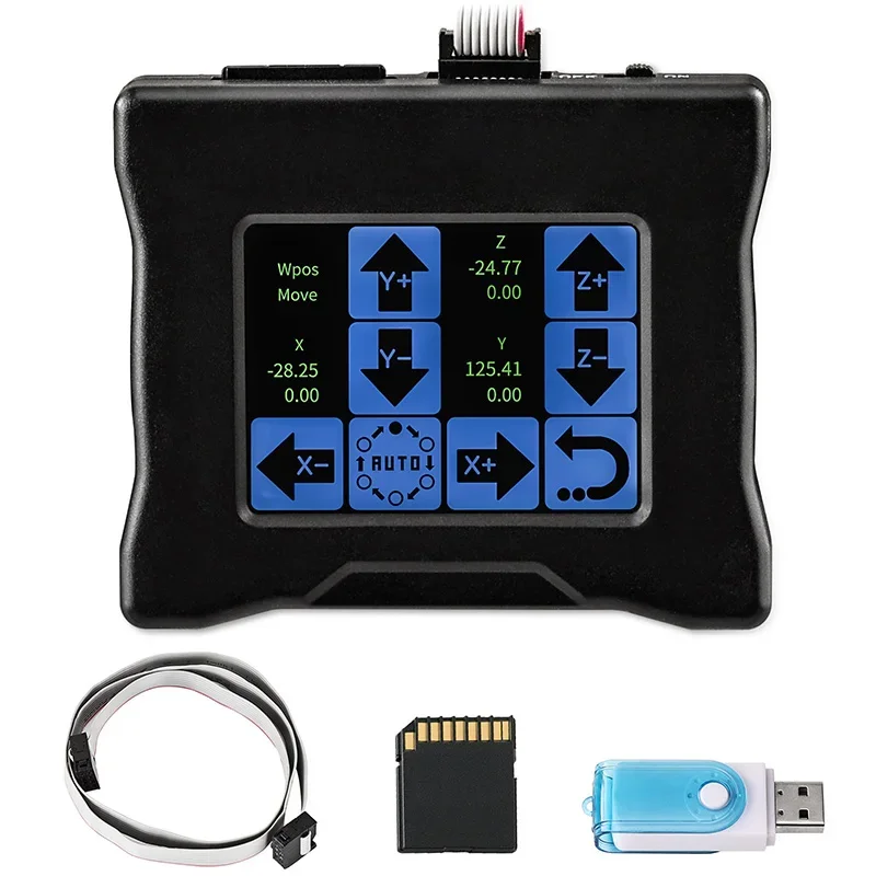 Imagem -05 - Offline Controller Atualizar Peças Grbl Off Line Monitor3 Eixo Control Board Driver Integrado Cnc Cnc3018 Max