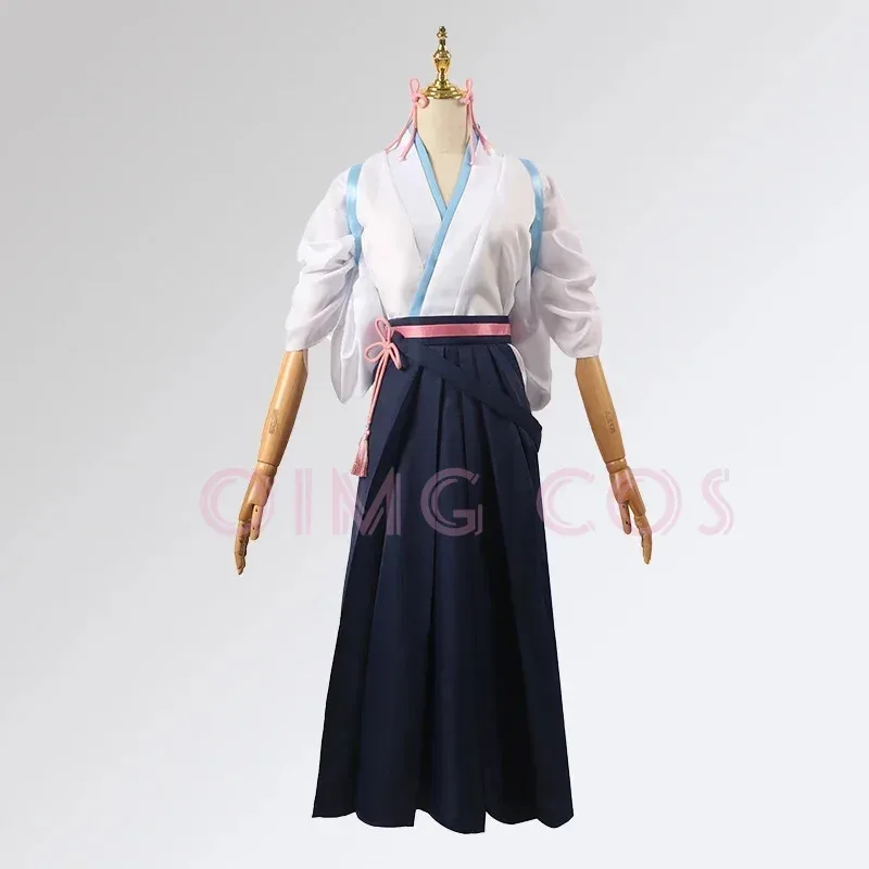 2025 yiyi Genshin Impact Kamisato Ayaka Cosplay disfraz de Kendo uniforme de tela Jacquard disfraces de Halloween Frostflake ella