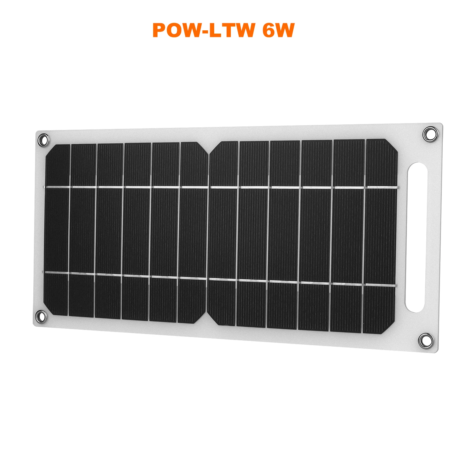 PowMr Solar Panels 6W 20W 12V Flexible Portable Solar Cell Solar Plate Kit for RV Car Home Camping Outdoor Battery Solar System