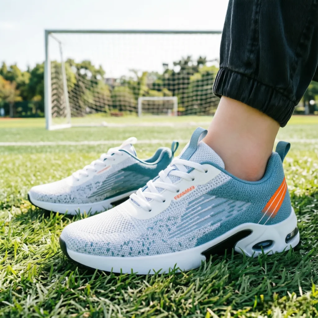 Men's Fashionable Running Shoes Breathable Mesh Air Cushion Support for Gym And Daily Wear image 5