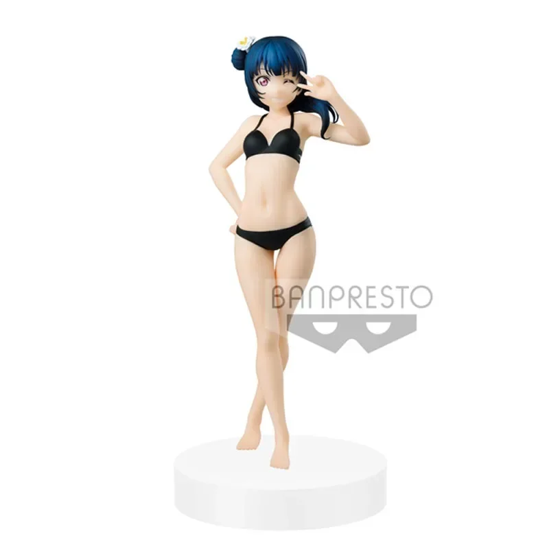 In Stock Bandai Original EXQ Anime Love Live Tsushima Yoshiko Ruby Kurosawa Ellie Nico Yazawa SUMMER Action Figure Model Gifts