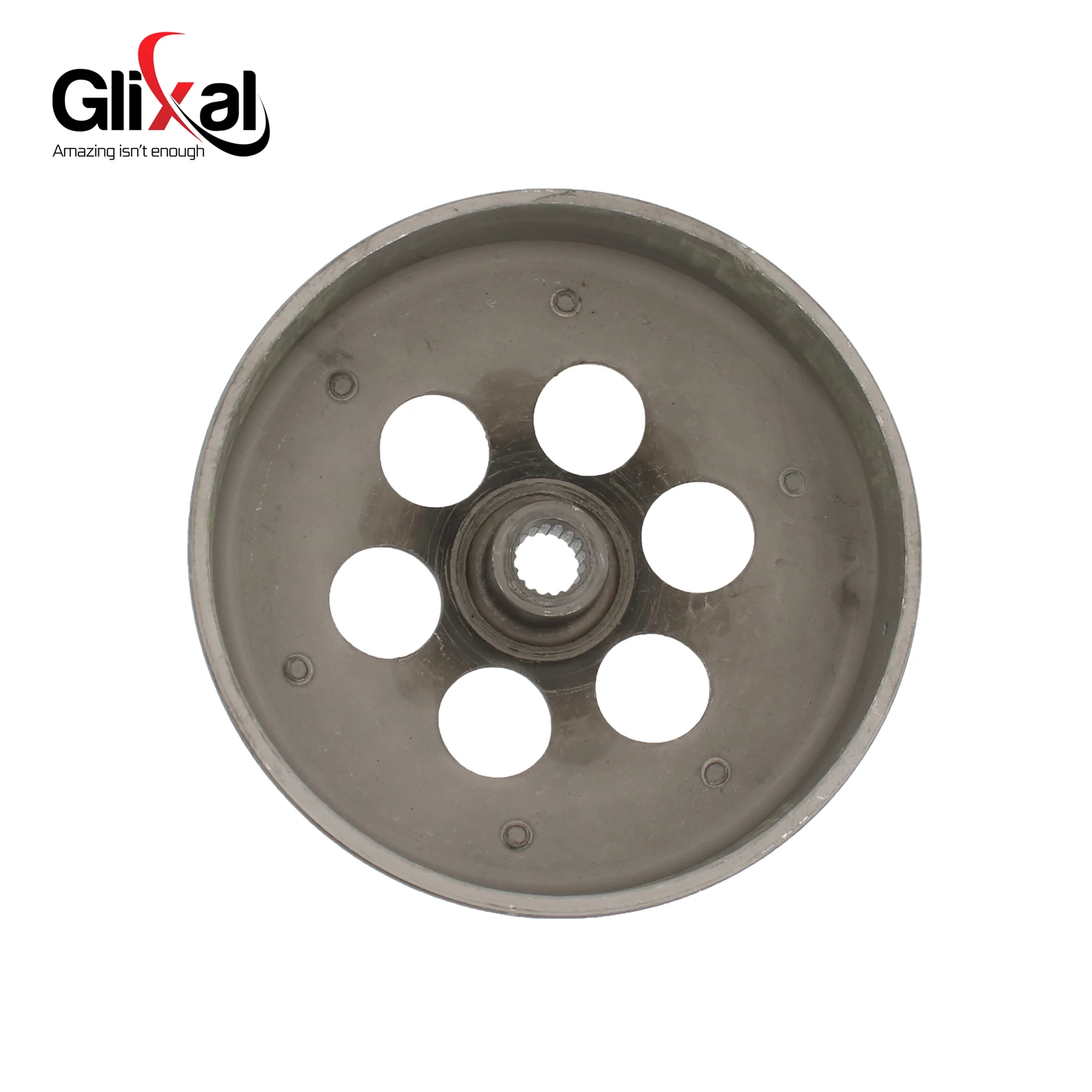 Glixal Complete Rear Clutch Assy with Bell for BWS 100, Grand Axis 100, 4VP, Minarelli 100, JOG 100 Engine Scooter Moped