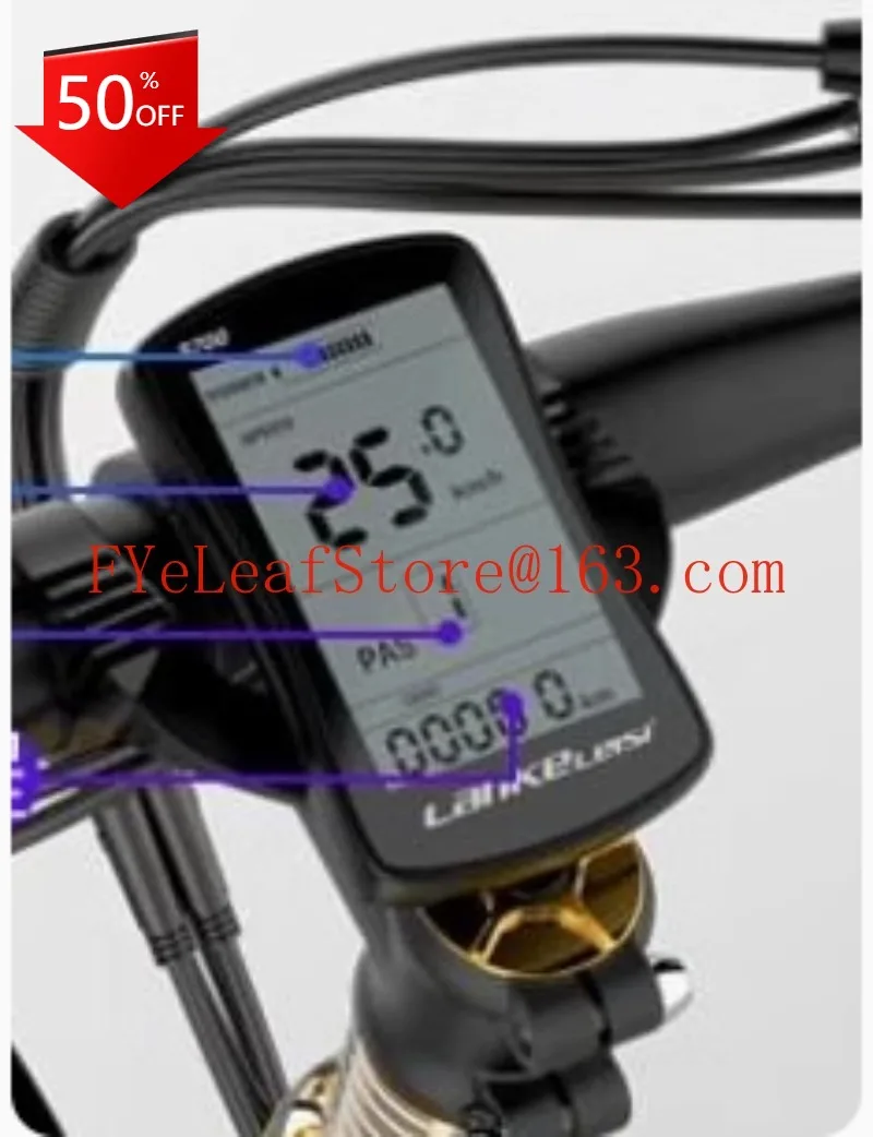 

Electric Bicycle S700 Lithium Tram LCD LCD Meter 36v48v