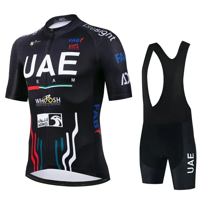 Image of Uae New Pro Team 2026 Radtrikot-Set Sommer Atmungsaktive Fahrradbekleidung für Herren MTB Bike Kleidung Maillot Ropa Ciclismo Uniform Anzug