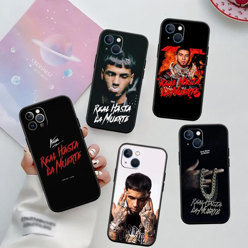 Anuel AA New High-End Phone Case for iPhone 15 14 13 12 11 Pro Max Mini Plus