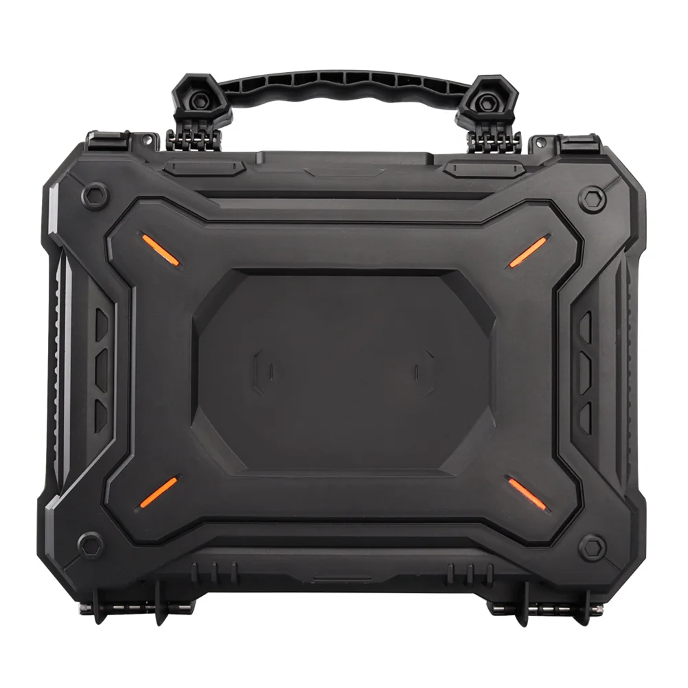 

5L 32Cm Black Waterproof Dustproof Tool Box Shockproof High Density Sponge Insert For Camera Digital Accessories Storage