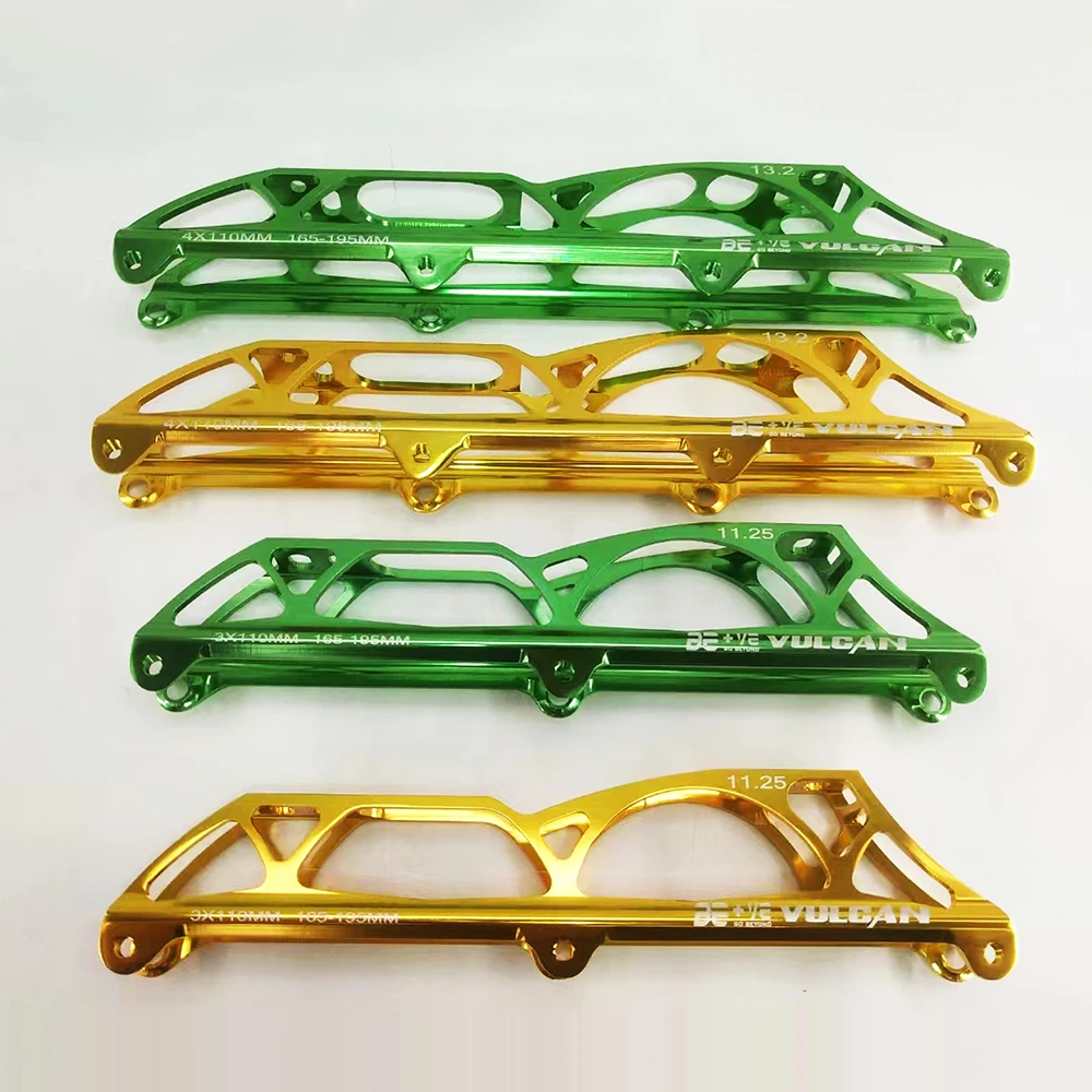 1 زوج سرعة إطار تزلُّج BE + VE حذاء تزلج بعجلات قاعدة سباق التزلج الهيكل متعدد 3x125 مللي متر/4x110 3x110/4x100 3x100/4x90 3x90/4x84 مللي متر