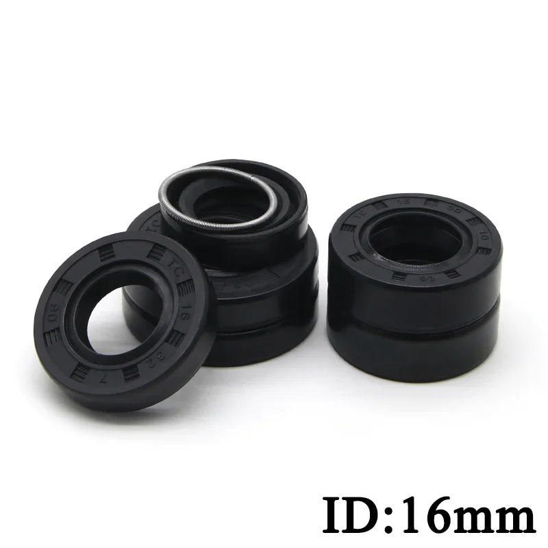 

ID16mm NBR Nitril Rubber Dichtingsring TC-16*24/26/28/30/32/35/40*4/5/7/8/10 Nitril Double Lip Oil Seal