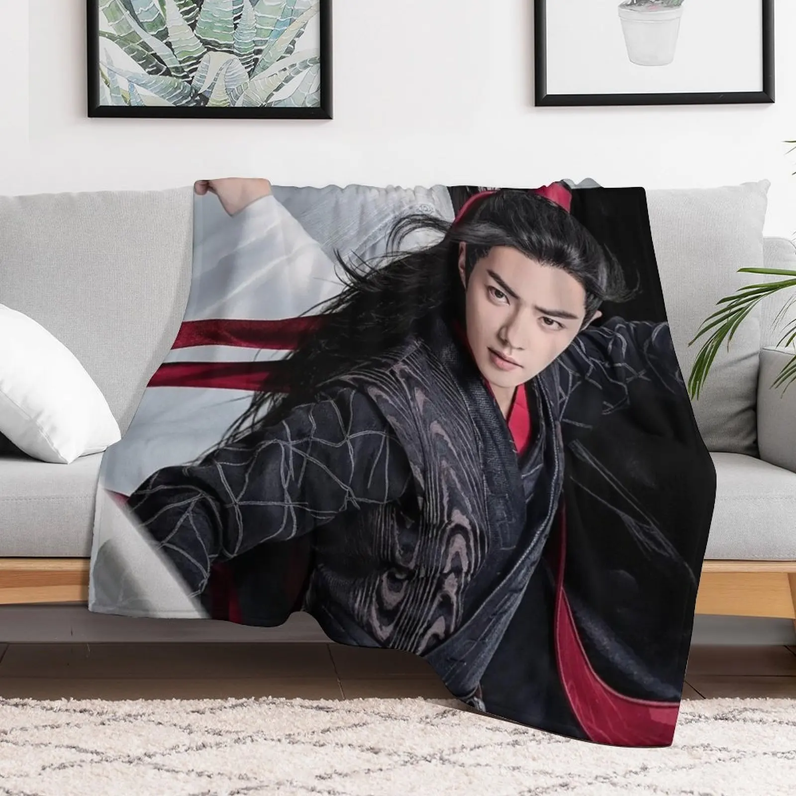 THE UNTAMED 2019 poster mdzs Throw Blanket Furry Multi-Purpose Softest Soft Plush Plaid Blankets