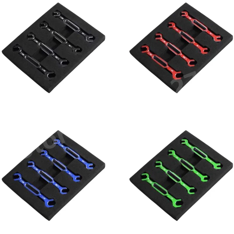 4 Stuks Wrench 3/3.2/3.5/3.7/4/5/5.5/6Mm Spanschroef Moer Ball End Joint Remover Universele Tool Voor Rc Auto Drone Boot