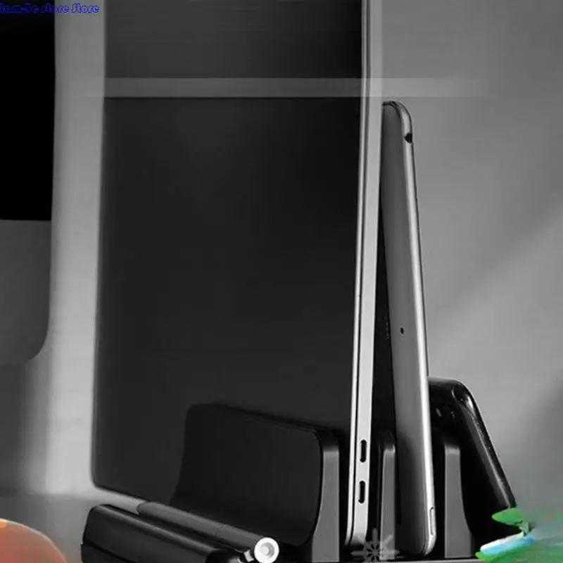 D0UA قابلة للتعديل سطح المكتب Dock الرأسي المحمول المحمول حامل الكمبيوتر المحمول العمودي