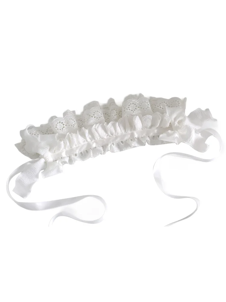 White Original doll feeling Sweet Lolita Headband accessori per capelli carini accessori per fiocchi Lolita Japanese tiara