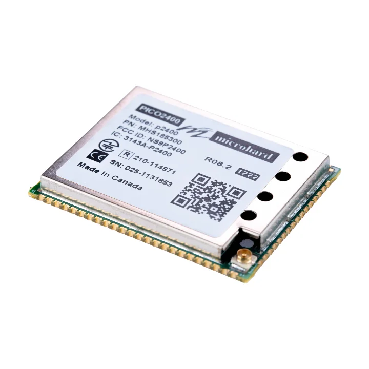 Microhard P2400 transmission module OEM Miniature1W 2.4GHz Wireless Modem MHS185300 Data Transmission Integrated Wireless Module