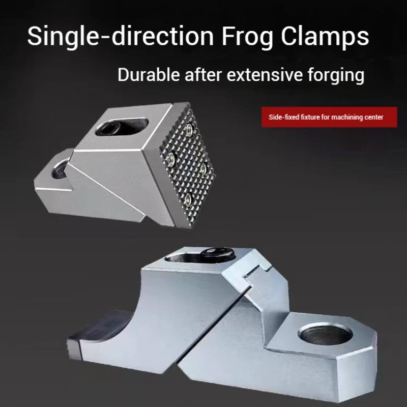 M8 M10 M12 M16 CNC Side Fixture Fixed Precision Fixtures OK Vise Frog Clamps Flat End Bench Vice Workholding Fixturing