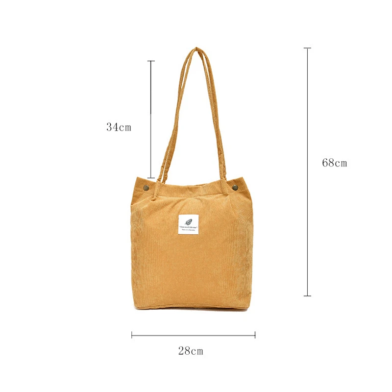 2022 Corduroy Shoulder Bag Women Handbag Ladies Bag Shopping Bags Girls Bookbags Solid Color Buckle Messenger Bag Square Bag