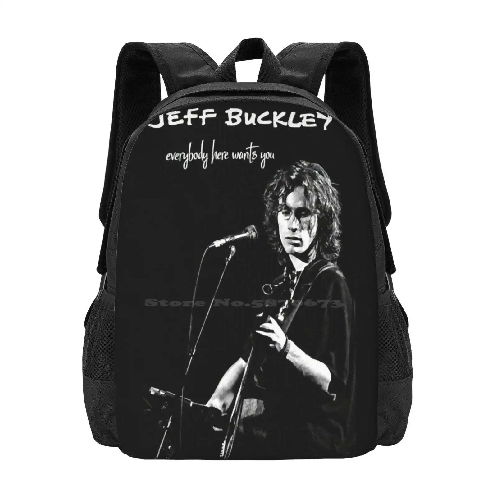 Buckley Everybody Here Wants You Poster School Bags Travel Laptop Backpack Music Album Trend Aesthetic Jeff Style Vintage Retro