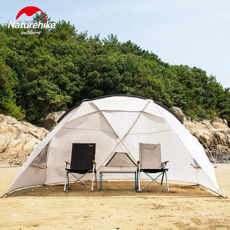 Naturehike składane krzesło Longue fotel do podróży na plaży na świeżym powietrzu przenośne trzykątne regulowane oparcie ze stopu aluminium