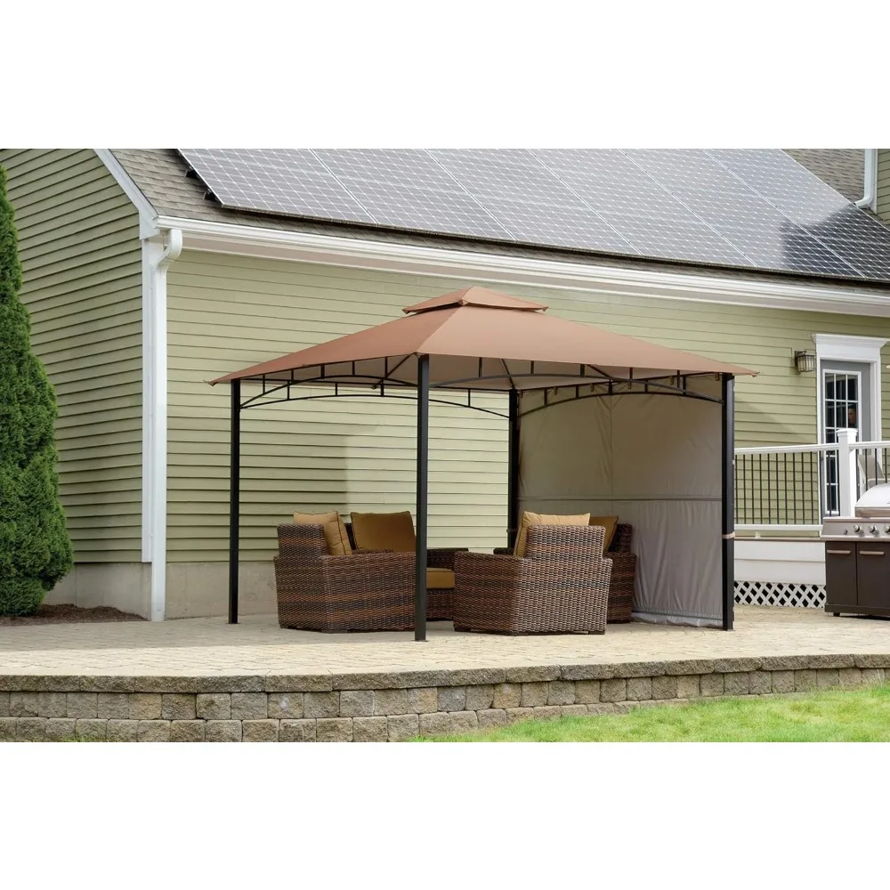 Tongyue 24011 Redwood Gazebo,-11 kaki x 11 kaki, perunggu