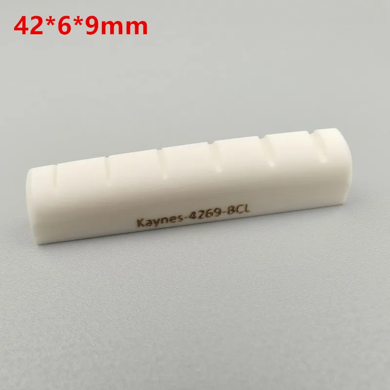 KAYNES 1 Piece Bone Nut For ST TL SG LP Electric Guitar 42mm/43mm view 5