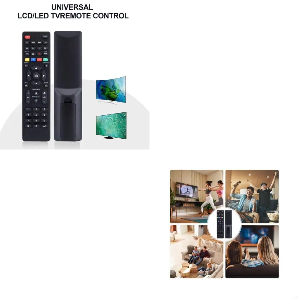 462E Remote Control With Night Light Backlit Button