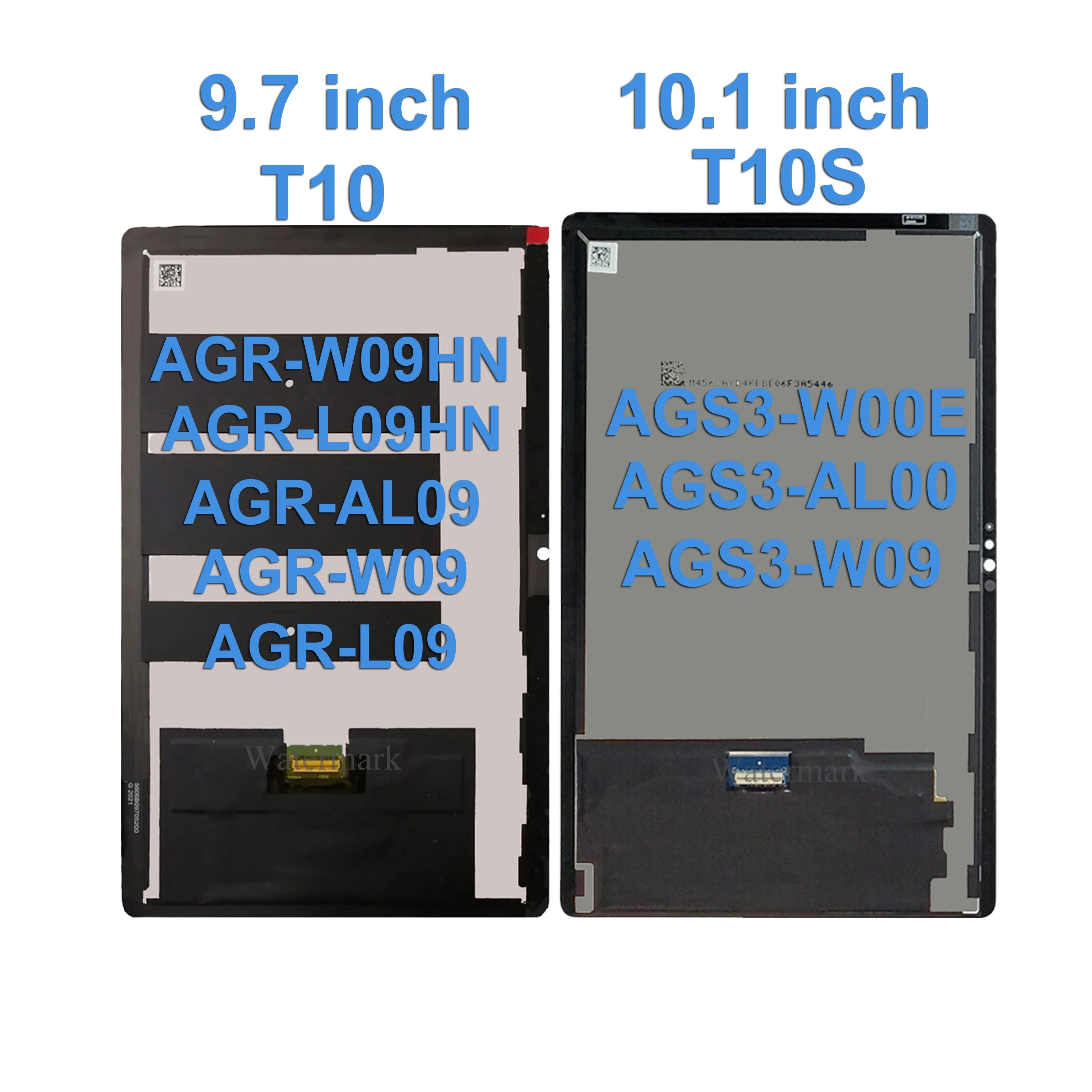 Imagem -02 - Display Lcd para Huawei Mediapad T10 Matepad T10s t 10 Agr-l09 Agr-w09 Agr-al09 Ags3-l09 Ags3-w09 Tela de Toque Digitador Assembléia