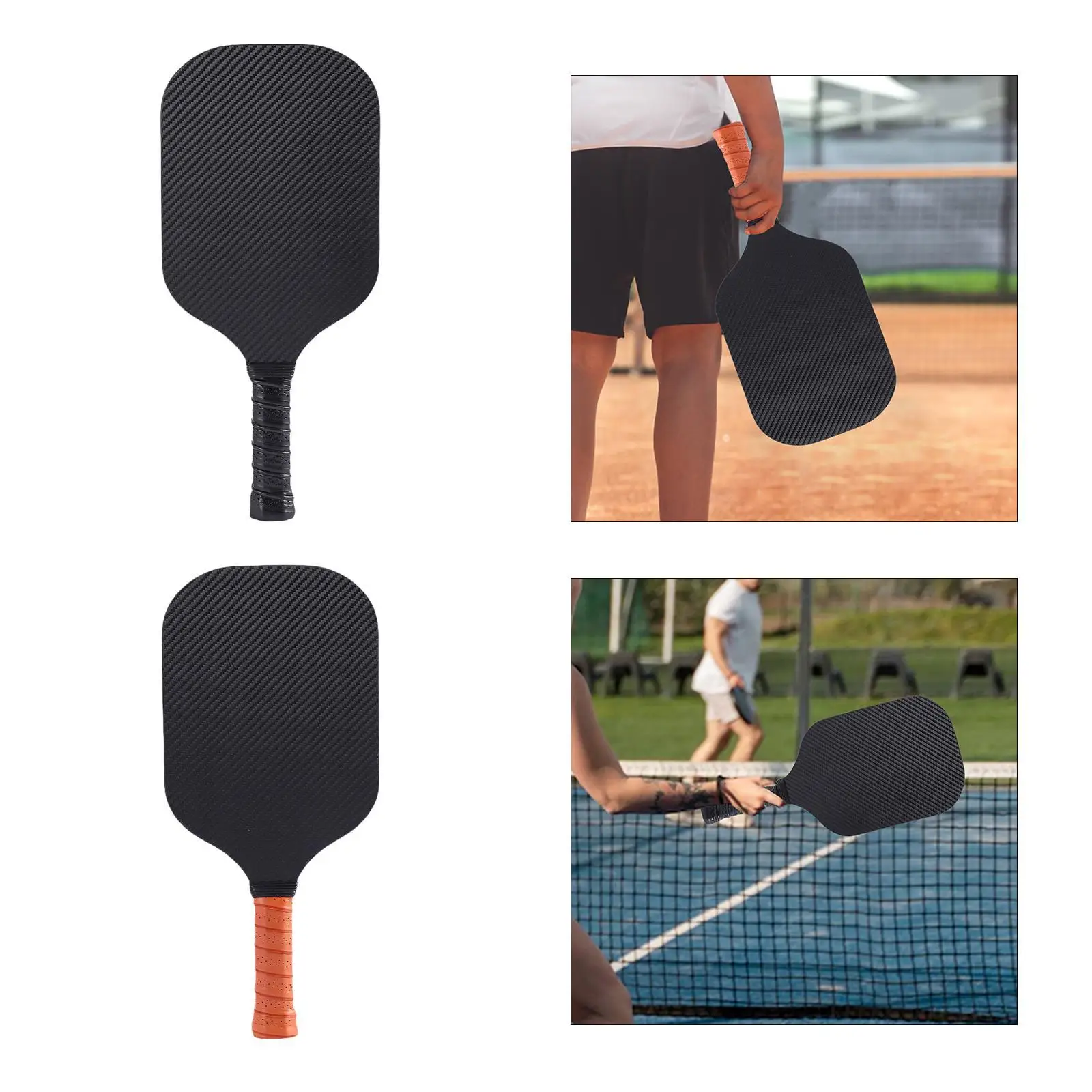 Pickleball Racquet with Comfort Nonslip Grip Premium Pickleball Racket Paddle for Indoor and Outdoor Beginner Men Women