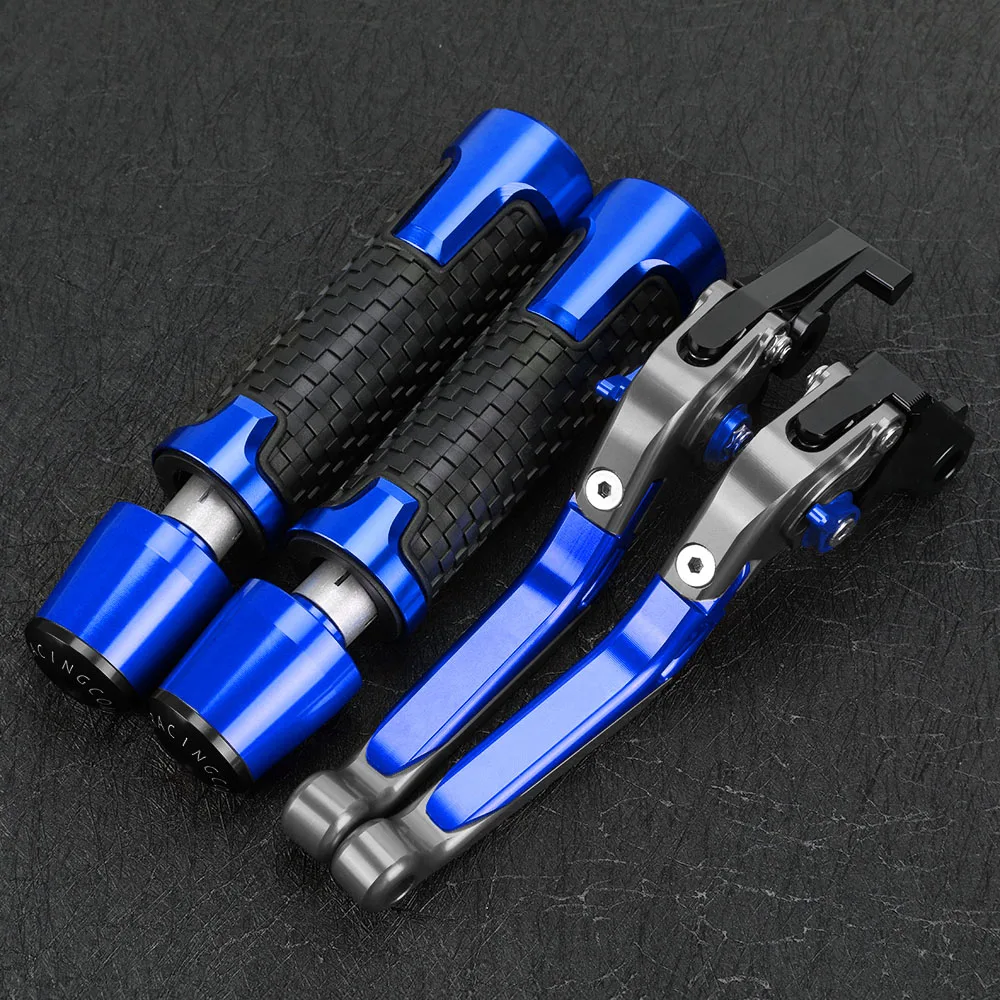 

FOR Suzuki GSX-8S 2023 2024 2025 GSX8S Accessories Motorcycle Adjustable CNC Brake Clutch Levers Handlebar Hand Grips ends 22MM