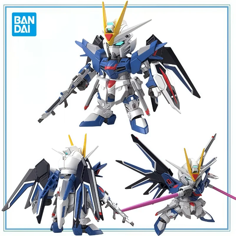 

BANDAI Original in Stock SD STTS-909 RISING FREEDOM GUNDAM Anime Action Figures Model Collectio Toy Anime Cartoon Gifts Toys