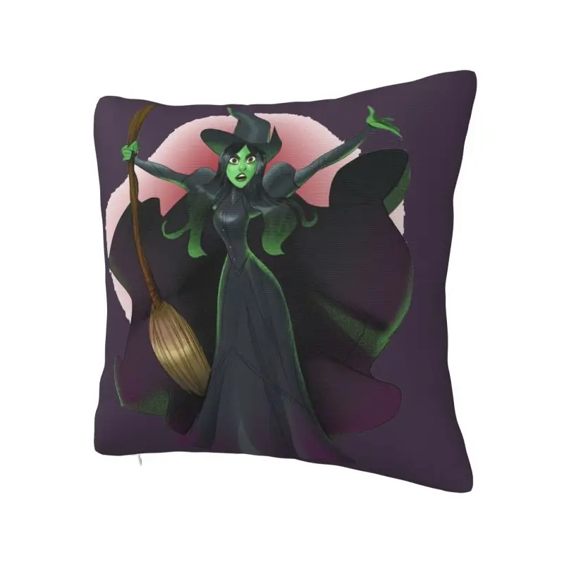 Custom Wicked The Musical Cushion Cover Printing Square Throw Pillow Case for Living Room Pillowcase Decoration