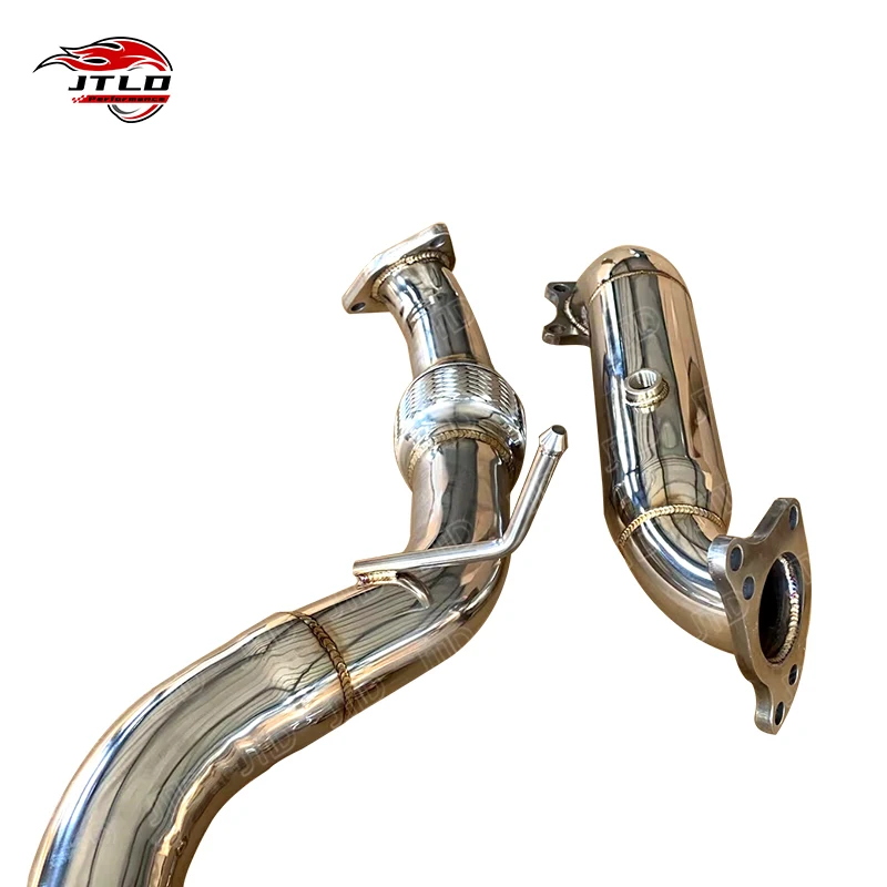 Performance Exhaust Downpipe For Honda Civic 10th Gen 1.5L Turbo L15 Engine FK7 FK8 FC FC1 FC3 Models Stainless Steel Upgrade