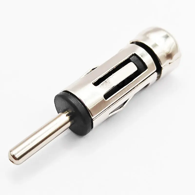 Car Vehicles Radio Stereo ISO To Din Aerial Antenna Mast Adapter Connector Plug for Car Radio Stereo Autoradio Fit Most Types