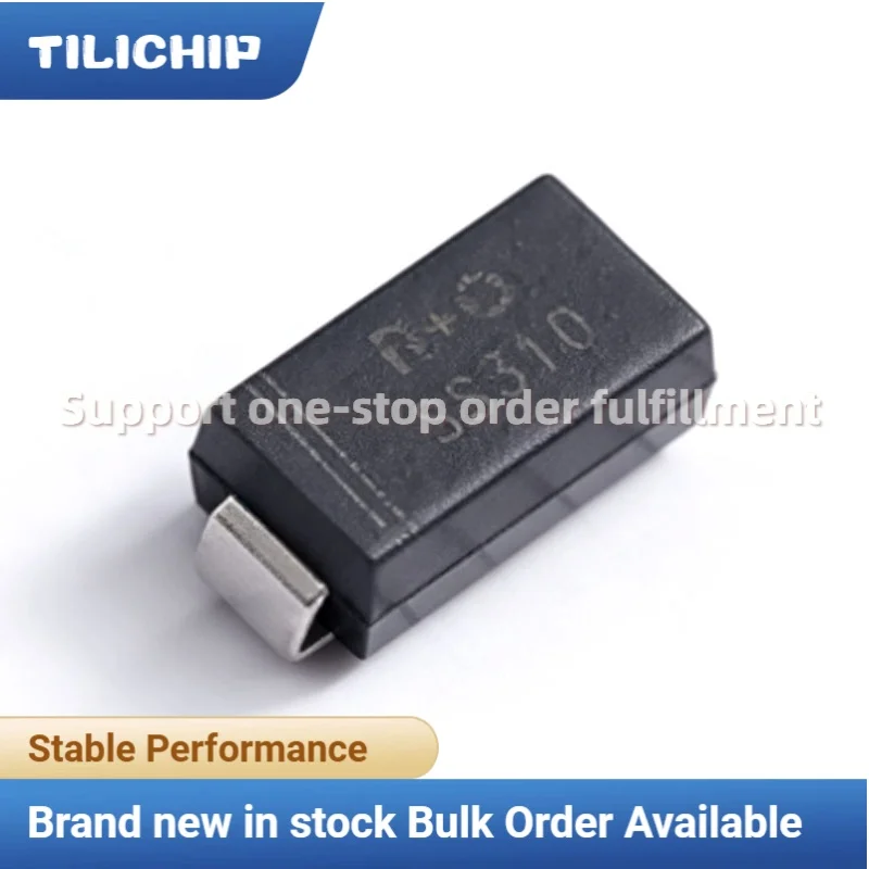 100PCS Brand new SS310 SMA DO-214AC Schottky Diode 3A 100V Original IC One-Stop