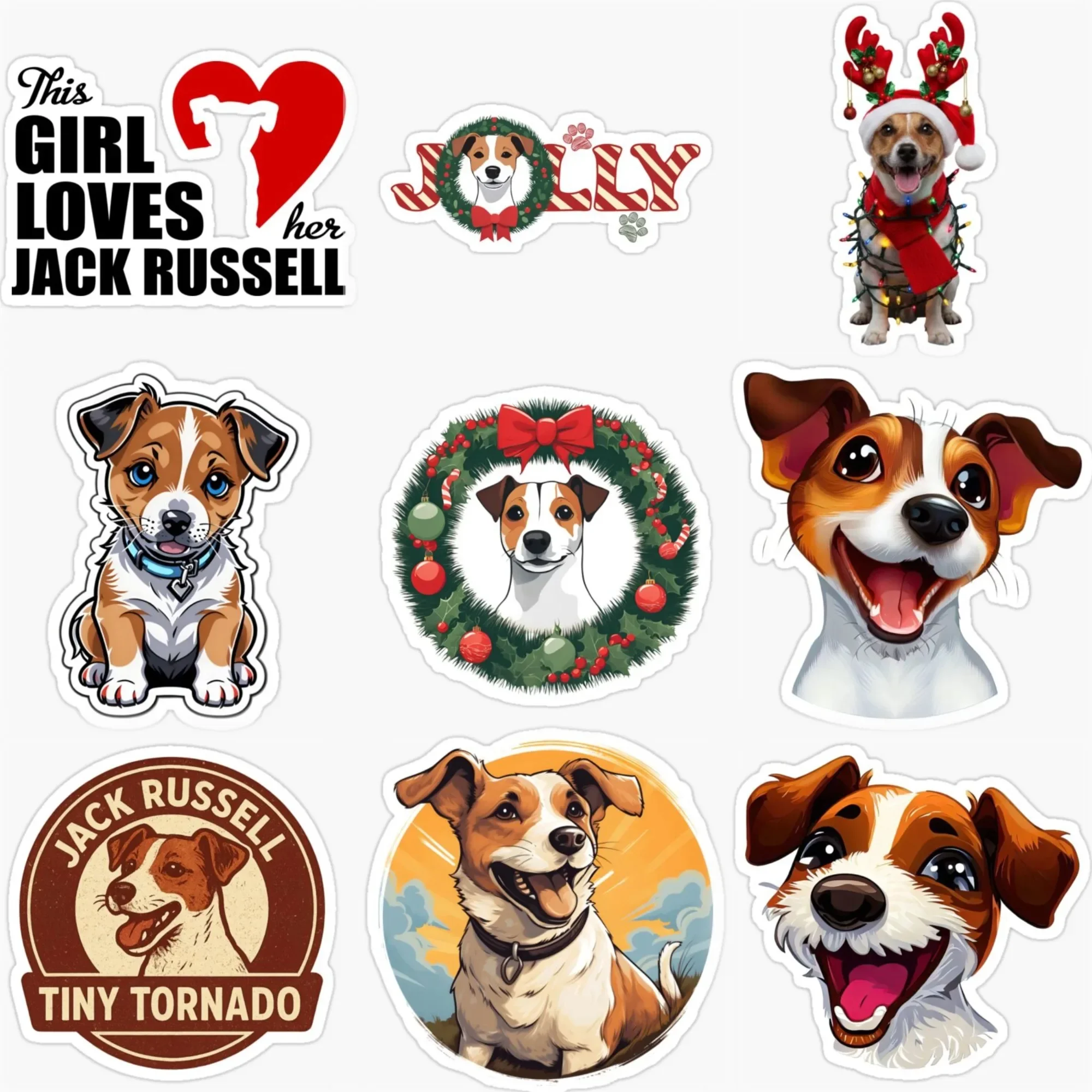 

Jack Russell Terrier Dog Pet Creative Car Sticker Customizable Size