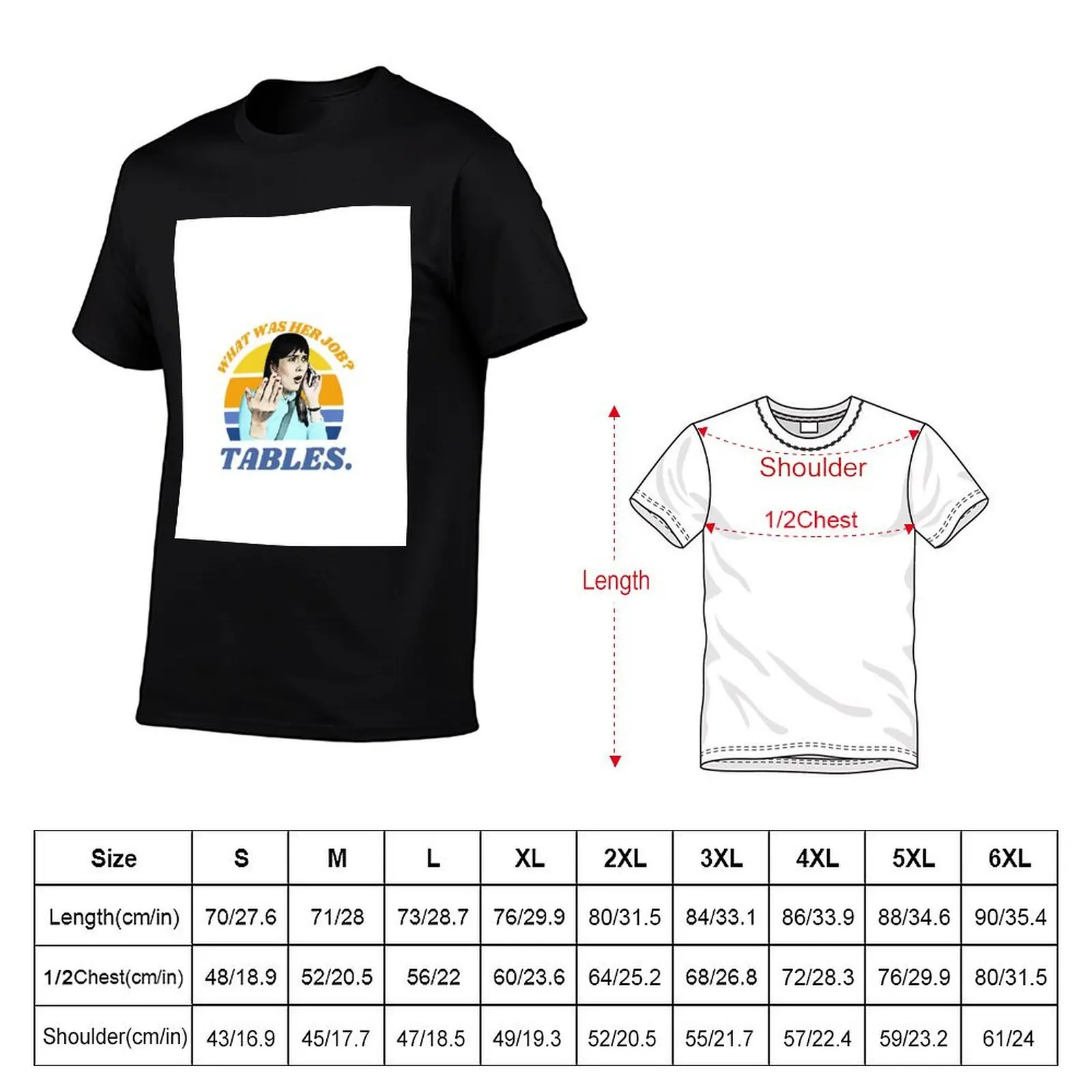 I Think You Should Leave Dirty Tables, Her Job is Tables, ITYSL, ithinkyoushouldleave, funny tables T-Shirt