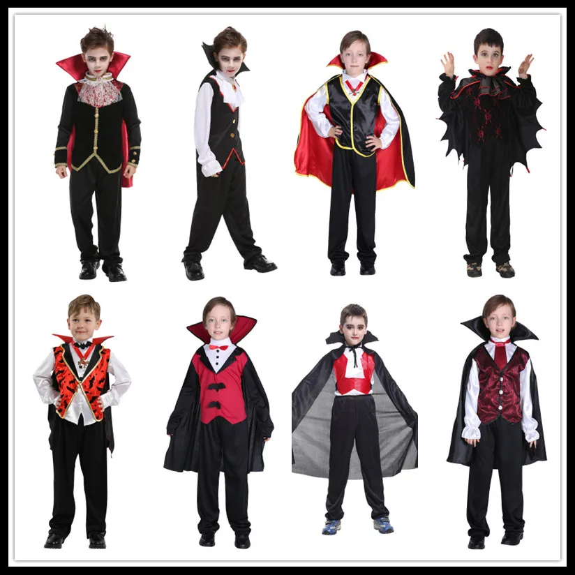 Men's loween Costume  Count Zombie Outfit  Prince Devil Clothes Stpunk Gothic Par Masquerade Ball Gown
