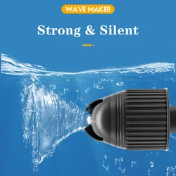 Fish Tank Aquarium Wave Maker Head Outlet Wave Making Rotary Pump Head Accessories Water Pipe Automatic Rotating for Wave Pump