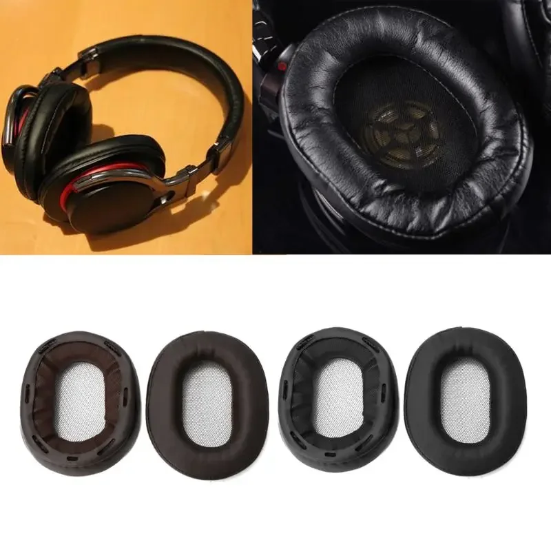 

Replacement Earpads Earmuff Cushion For SONY MDR-1R MK2 1RBT 1ADAC MDR-1A 1ABT Protein Softer Leather Ear Pad Earphone