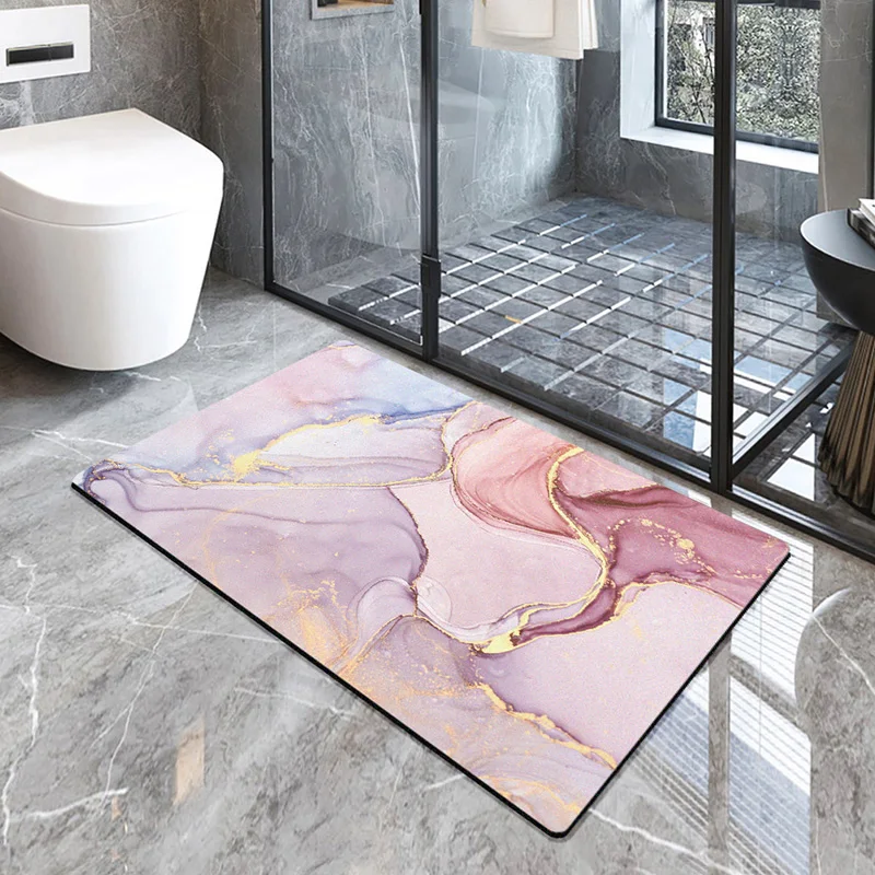 

Влагопоглощающий коврик для ванной комнаты с силиконовыми накладками в виде динозавров, противоскользящий, для туалета, прихожей, прямоугольный, для домашнего использования