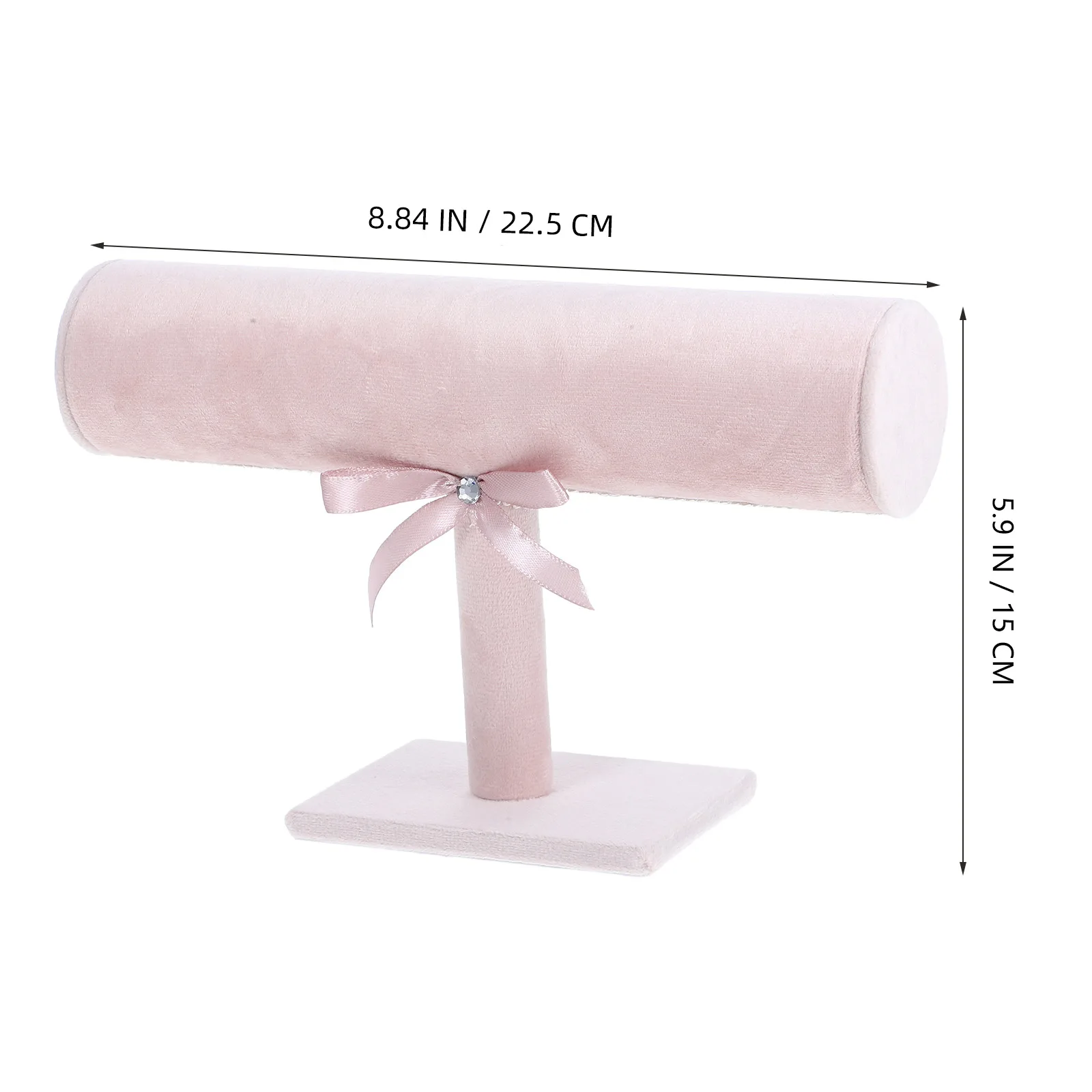 سوار عرض المجوهرات تخزين الرف هيرباند ganizer عرض موقف أداة حامل النسيج خفيف الوزن للملحقات