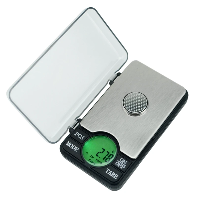 GTBL Precision 600G/0.01G Digital Pocket Scale Mini Jewelry Electronic 0.01 Gram Powder Coin Balance Weighing Lcd Back-Lit