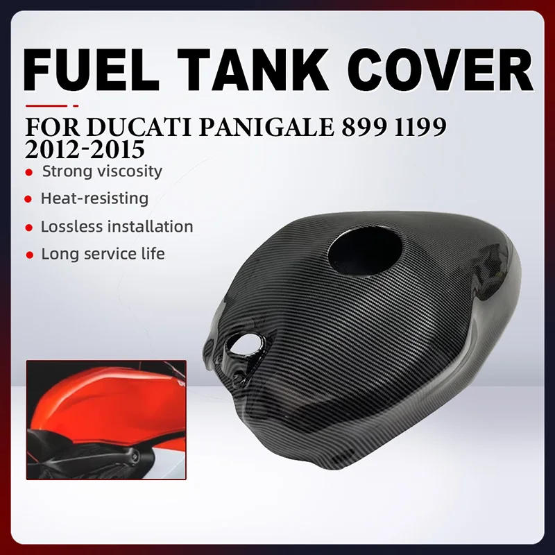 

Fuel Tank Cover For Ducati Panigale 899 1199 1299 959 V2 V2S ABS Plastic Motorcycle Gas Fuel Tank Protective Cover Fairing Parts