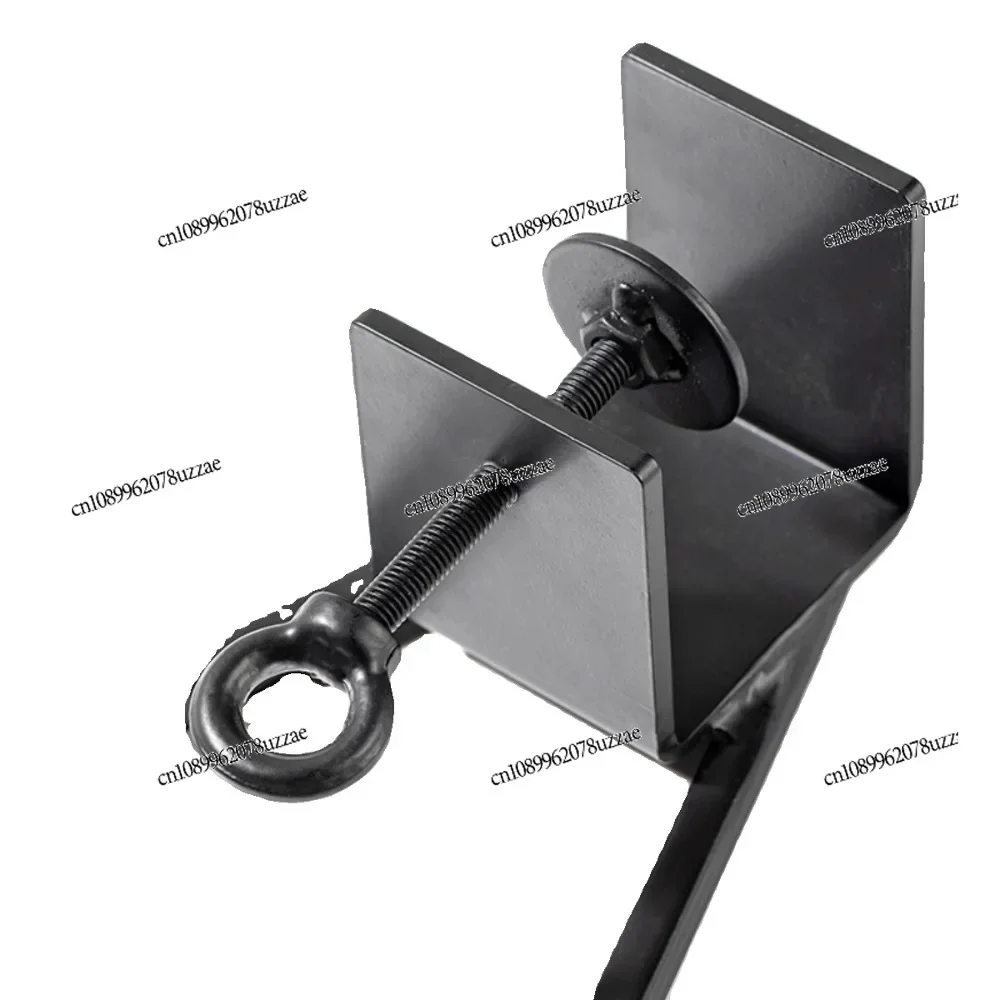 DIY Punching-Free Table Leg Table Foot Stand Metal Iron Clamp Outdoor Camping Coffee  Stand Detachable  Stand