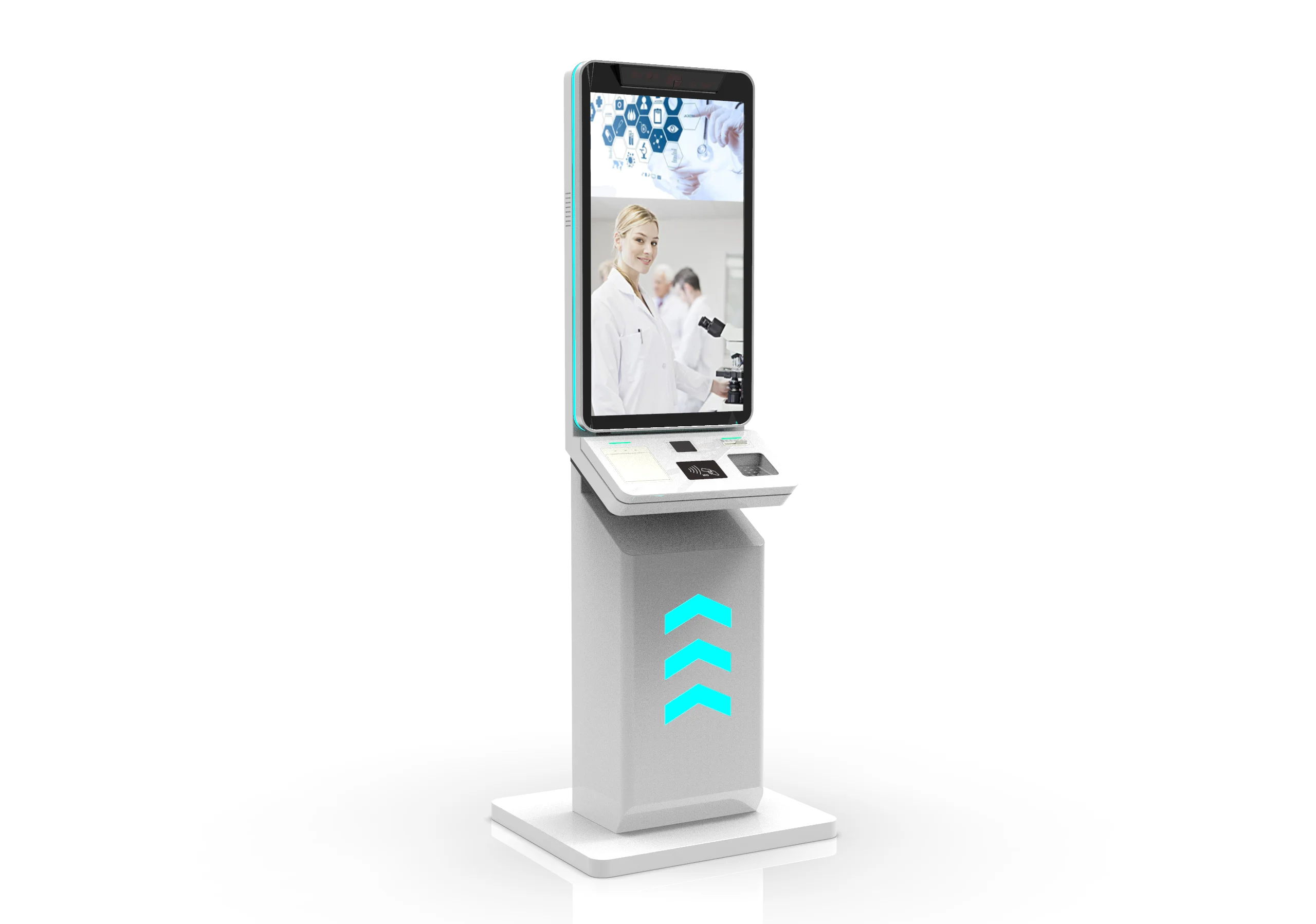 Netoptouch 19-Inch High Quality Touch Screen Kiosk CE Certified Self-Payment Kiosk with SDK Function