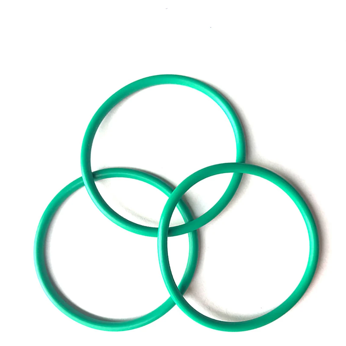 

2Pcs Green FKM Thickness CS 2.4mm Rubber Ring O Rings Seals OD 41/42/43/44-150mm O Ring Seal Gasket Fuel Washer