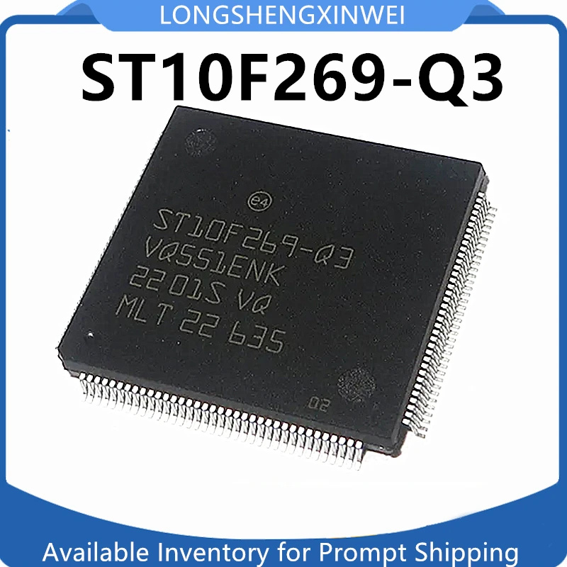 

Новый оригинальный микроконтроллер ST10F269, 1 шт.