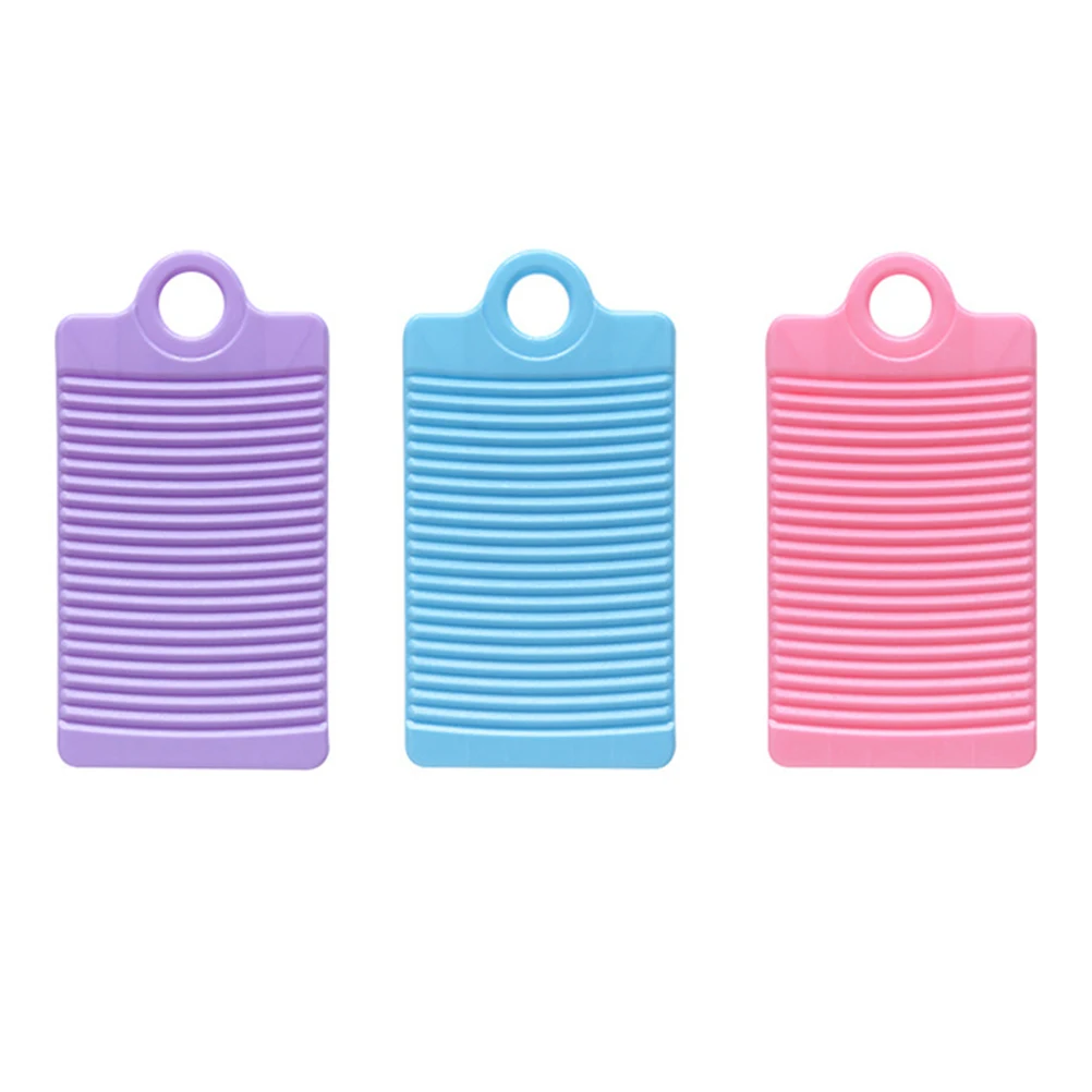 

Mini PP Washing Washboard Non-slip Home Washing Scrubbing Board Creative Plastic Laundry Board Washboard Hand Wash Board for Hom