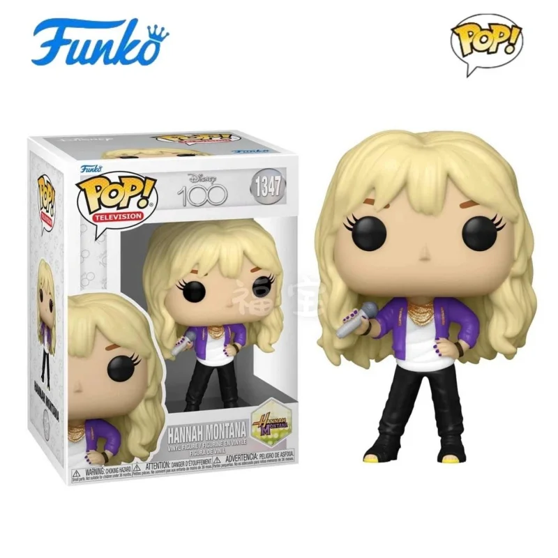 Genuine Funko Pop Disney Hannah Montana Action Figure Model Q Version Decor Statue Dolls Toy Collect Souvenirs Limited Edition - Image 4