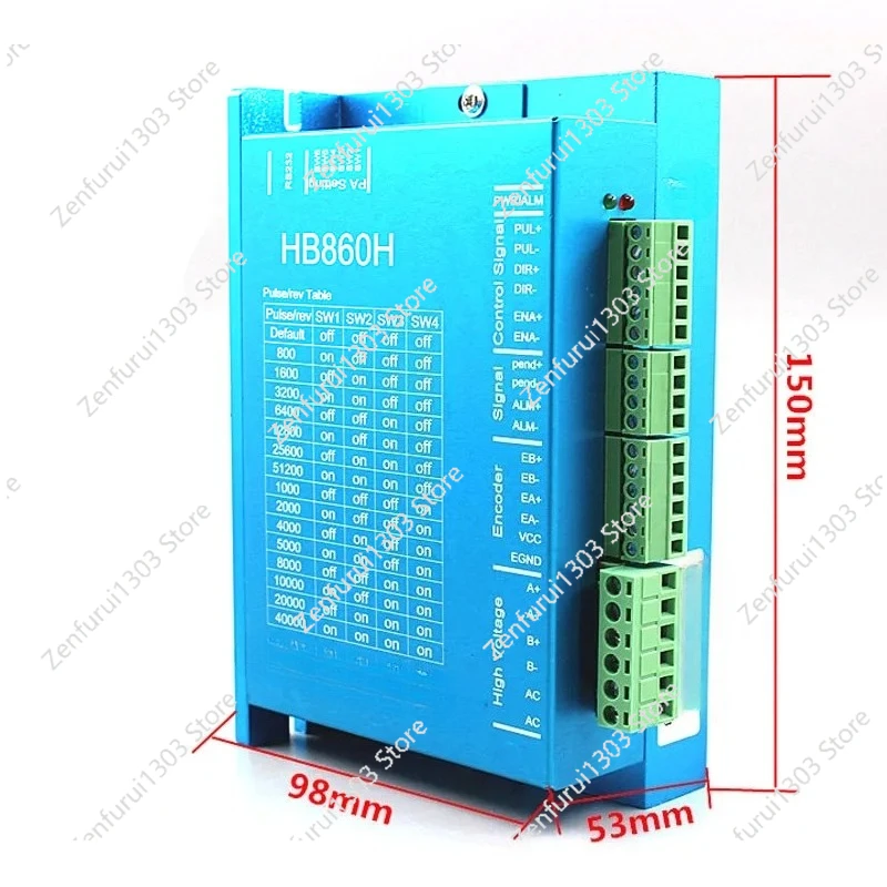 closed-loop Stepper motor driver HB860H for  closed loop stepper motor