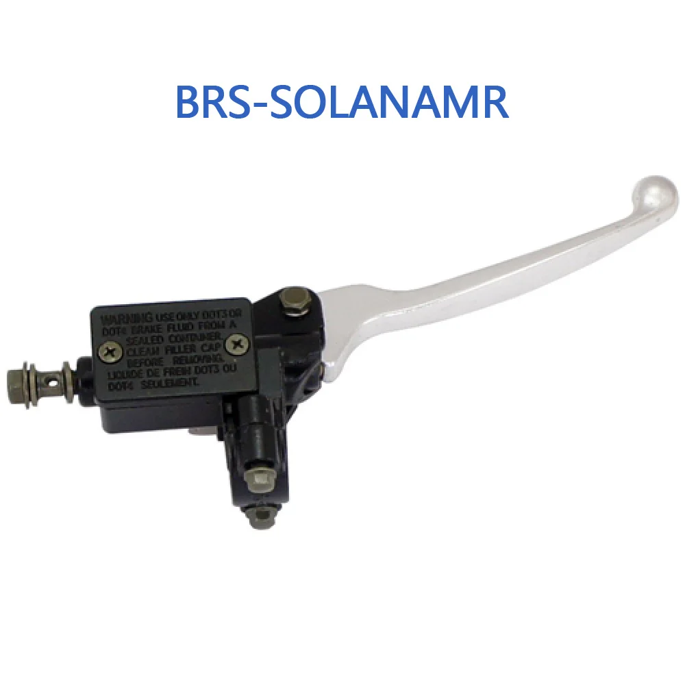 BRS-SOLANAMR Solana ระบบเบรคหน้า-กระบอกหลักสําหรับ GY6 50cc 4 จังหวะสกู๊ตเตอร์จีน Moped 1P39QMB เครื่องยนต์